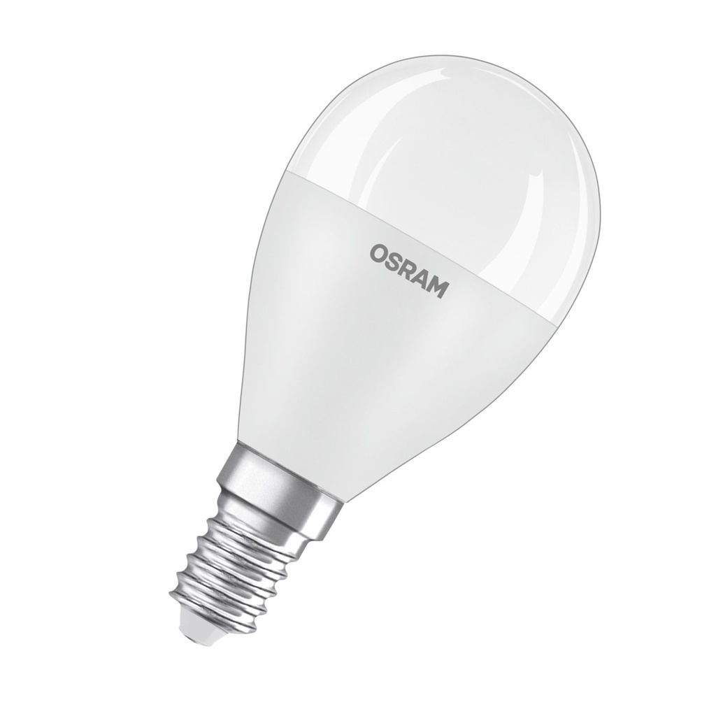 P45 Classic LED E14 kronepære, mat 7.5W (60W), Varm Hvid