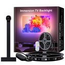 5m TV LED strip med TV-kamera - passer til 70-85' TV, 18W, 30 LED/m