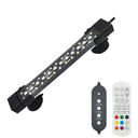 20 cm akvarie armatur med 8W LED-lys i RGB+NW og IP68 beskyttelse