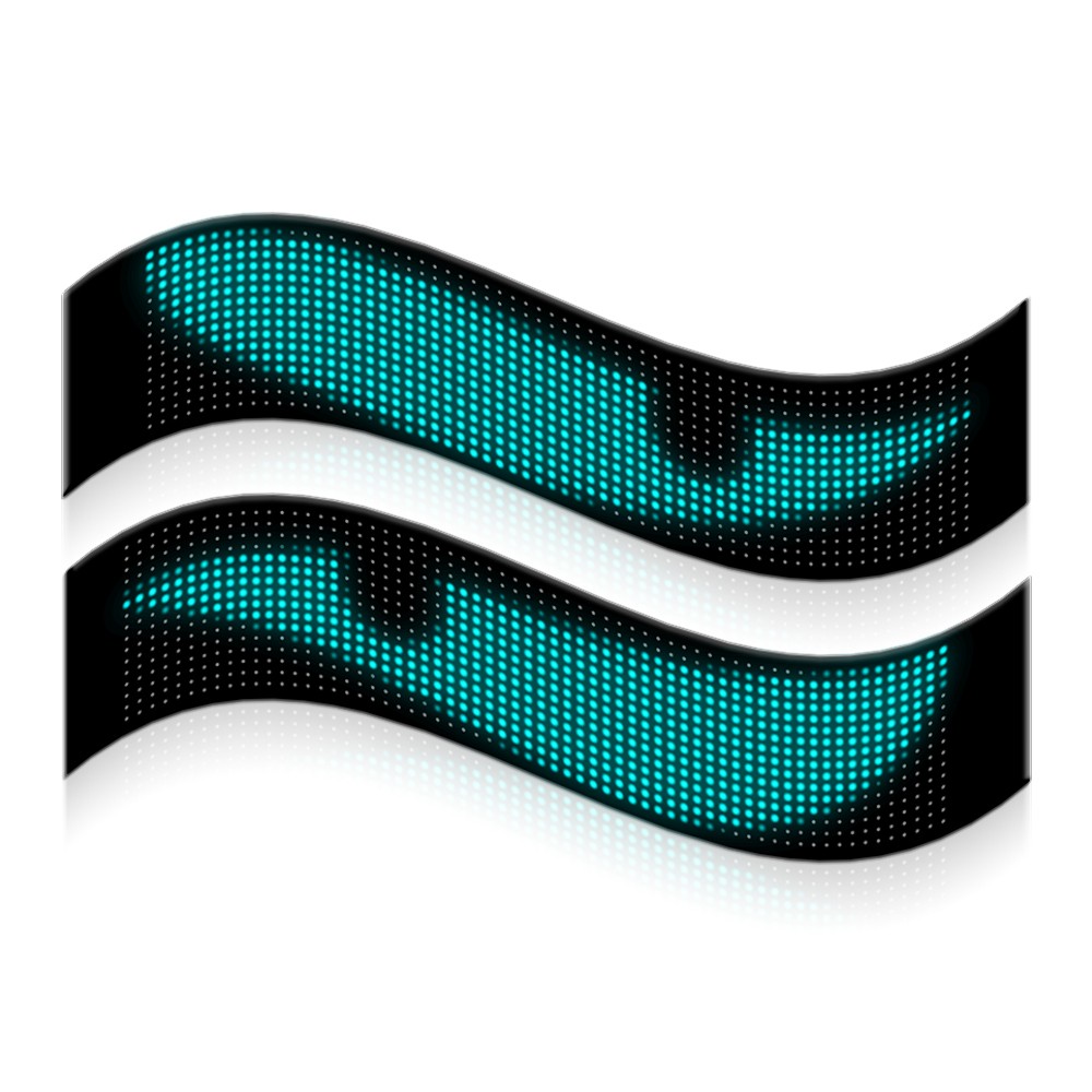 Pixel matrix panel 20x64 med Bluetooth og 5V USB-tilslutning