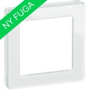 LK Fuga ramme PURE 66 glas 3½m - hvid