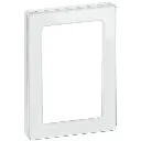 LK Fuga ramme PURE 66 glas 1½m - hvid