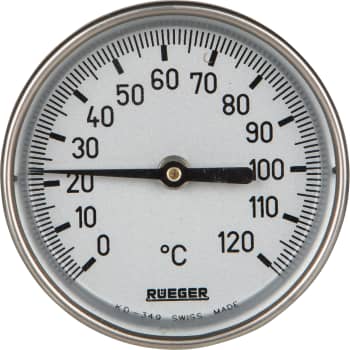 77 mm Rueger termometer 50 mm føler