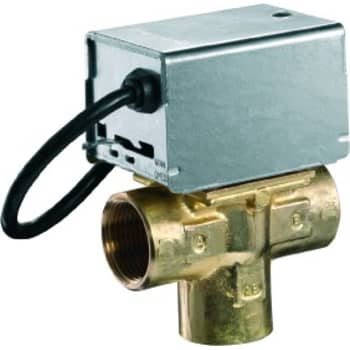 Honeywell Home 3-vejs zoneventil on/off med 1mtr. kabel. 230V 50/60Hz.