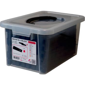 Novafix kile 4 sort, H24 mm x B45 x L150mm, 84 stk i plastkasse