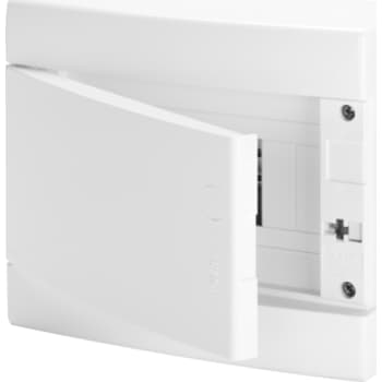 Gruppetavle 1x12 modul hvid med hvid låge, IP40