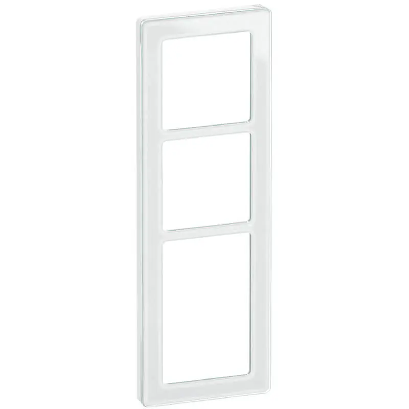 LK Fuga ramme PURE 66 glas 3½m - hvid