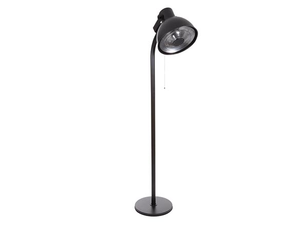 Elektrisk terrassevarmer - 2000W, IPX4, til gulv/stativ