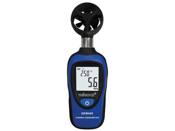 DEM400 Mini termometer & vindmåler