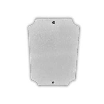 Montageplade stål 183 x 136 mm (B x L)