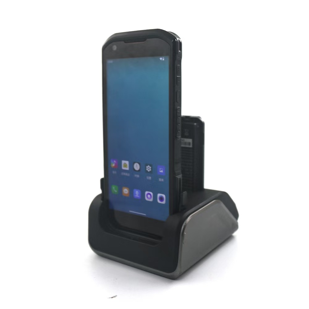 Oplader til Android 13 PDA med stregkodescanner og QR, kompatibel med 1D+2D håndscanner
