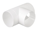 T-stykke - rund, Ø125mm