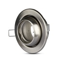 VIP GU10 lampe - rund, satin nikkel, elegant belysning til dit hjem