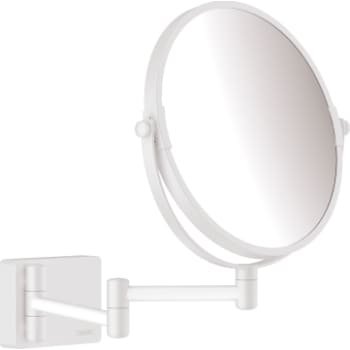 HANSGROHE barber-/kosmetikspejl  2arme/3xforstør    white