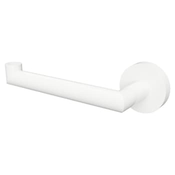 KRISS SIMPLE Toiletpapirholder uden låg i hvidlakeret messing, v