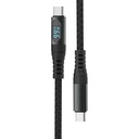 1m USB-C-kabel - sort