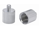 Reduktionsadapter - 5/8" hun til 1/4" han