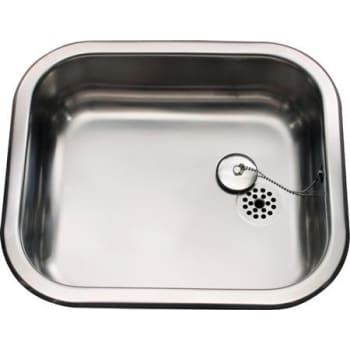 Juvel Barents vask 40 x 34 cm med prop, børstet