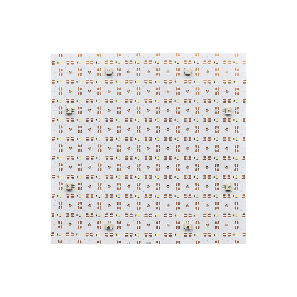 25x25 foldbar LED ark RA94, 12W - IP20, 24V - Varm Hvid - 1100lm/m - 25 meter