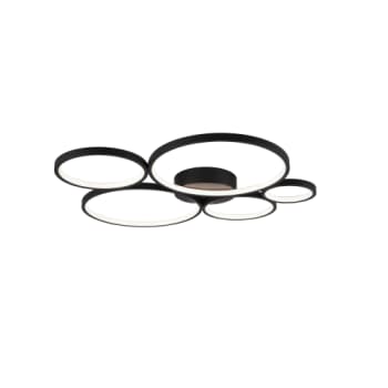 Rondo Led Loftlampe m-sort