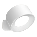 Genopladelig væglampe CCT - 4,5W, Hvid, rund, 360° roterbar, inde/ude, IP54, inkl. lyskilde