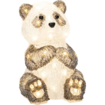 Pandabjørn akryl 40 varmhvide LED 27cm 24V/IP44
