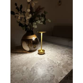 Nordic Light Skagen genopladelig LED lampe, guld