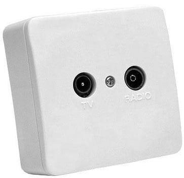 Stikdåse T0BX-C komplet  81X81 52500