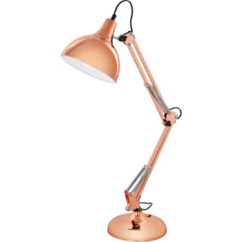 Borgillio Bordlampe E27, H710, kobber