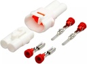 Sumitomo MT090 autostik sæt - 2P han/hun, Hvid (2,2mm)