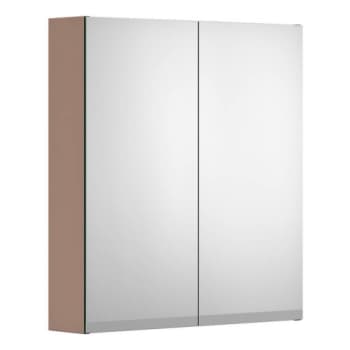 GUSTAVSBERG spejlskab 600x132x662mm 2låger peach