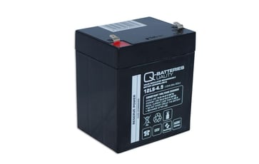 Q-Batteries 12V - 4,5Ah blybatteri F1 90X70X107