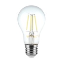 LED Filament Pære E27 - 12W, Klart Dæksel, 4000K, 1521lm, RA80