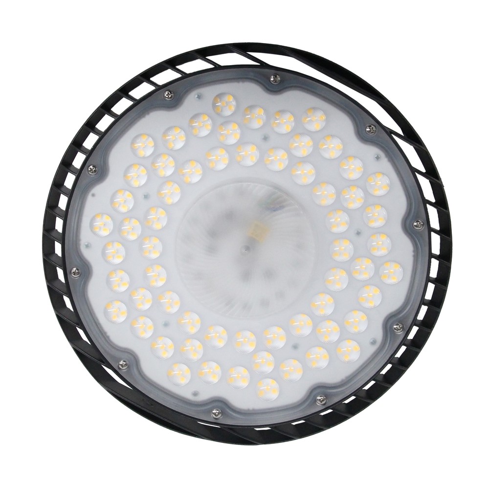 Plateo Sun 4 High Bay 205W - Neutral hvid, 230V, 70°, IP65, IK06, Sort