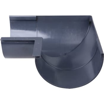 Plastmo 12" indvendig gering 90°, grafit