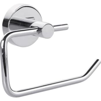tesa® Moon toiletpapirholder uden låg rustfrit stål-look