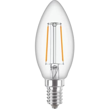 Philips CorePro LED Kerte 2W (25W) E14 B35 827 Klar Glas