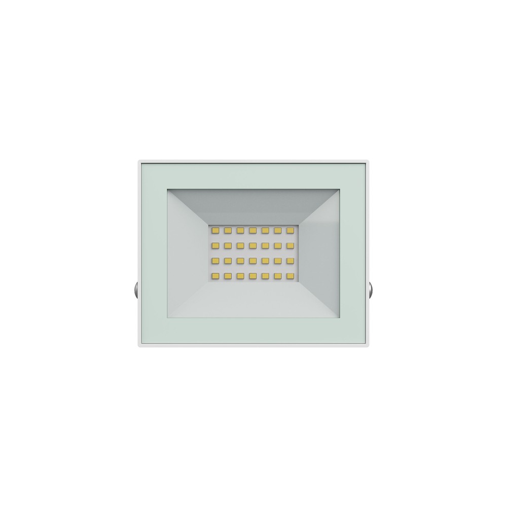 Noctis Lux 4 projektør 20W - Varm hvid, 230V, IP65, 116x92x24 mm, hvid