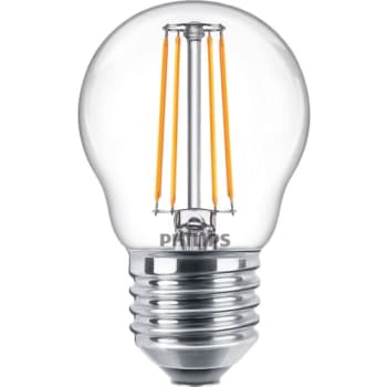 Philips CorePro LED Krone 4,3W (40W) E27 827 P45 Klar Glas