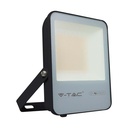 50W LED Projektør - 6400K Sort Hus, Grå Glas, 185lm/W - V-Tac Evolution serie med 5 års garanti