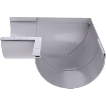 Plastmo 10" indvendig gering 90°, grå