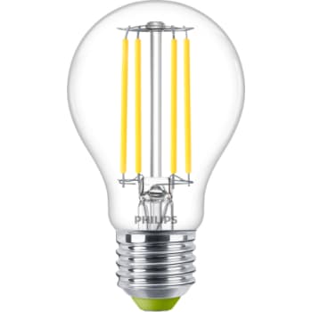 Philips MASTER Ultra Efficient LED Standard 2,3W (40W) E27 840 A60 Klar Glas