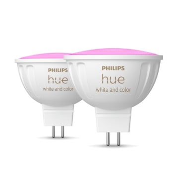 Philips Hue White and color ambiance GU5.3 6.3W 400 lumen 2-pak