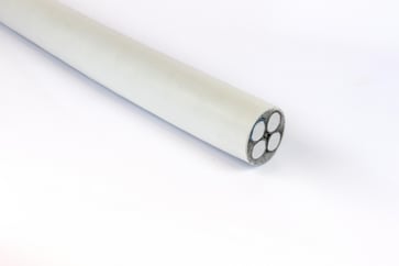 Alukaflex Eco 4X240 LSZH flex. installationskabel lysegrå