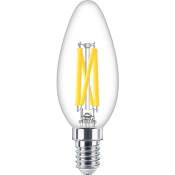 Philips MASTER LED Kerte DimTone 3,4W (40W) E14 B35 Klar 2200-2700K