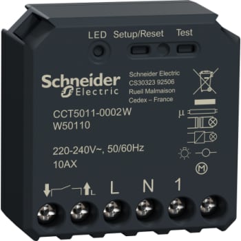 Relæ til indbygning, zigbee, puck, Wiser, lysstyring