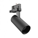 Sort Andromeda Prime skinnespot 8W - 3-faset CCT, 230V, 25°, IP20, DI, Spectrum, RA80. 600lm. 54x109x160mm.