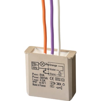 INDBYGGET TRAPPEAUTOMAT 500W