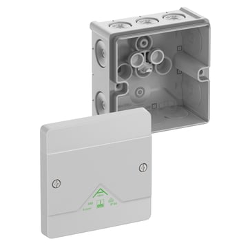 Forgreningsdåse Abox 040-L 102X102X57mm grå IP66