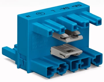 5-Polet h-blok DALI blå 2 låse